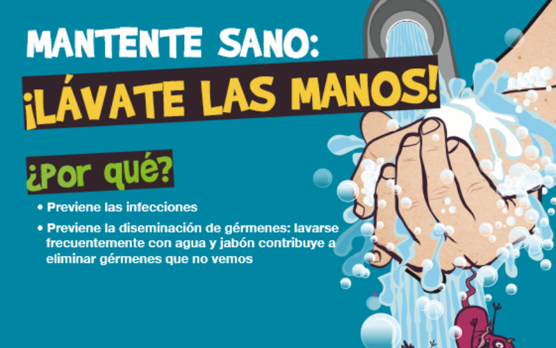 Día Mundial de la Higiene de Manos: ¡salvar vidas está en tus manos!