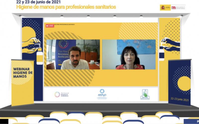 El primer Webinar sobre Higiene de Manos del PRAN forma a 500 profesionales sanitarios