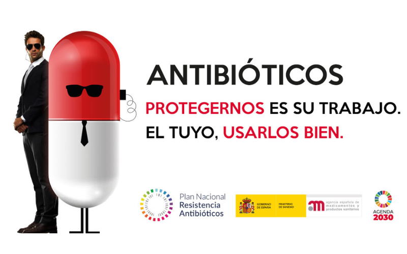 El PRAN lanza su nueva campaña “Antibióticos, protegernos es su trabajo. El tuyo, usarlos bien” 