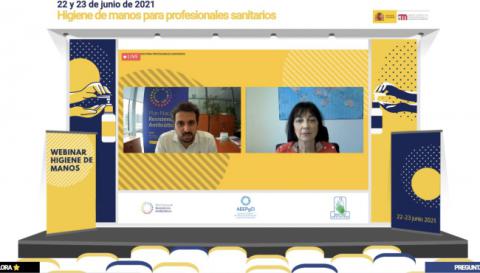 El primer Webinar sobre Higiene de Manos del PRAN forma a 500 profesionales sanitarios