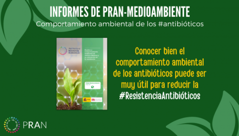 Destino y comportamiento ambiental de antimicrobianos y su relevancia en la resistencia PRAN
